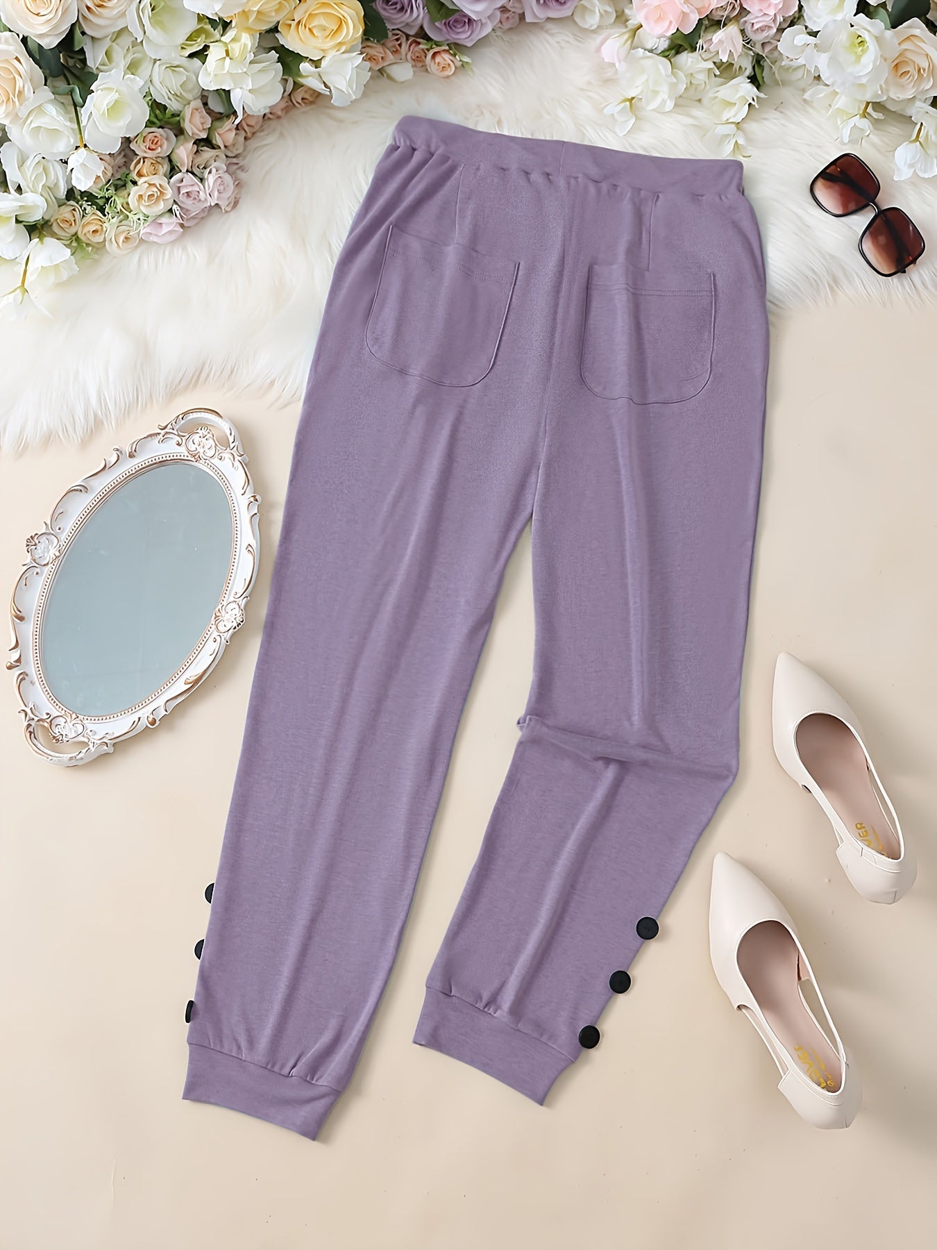 Hellblaue Komfort-Jogginghose - Laura