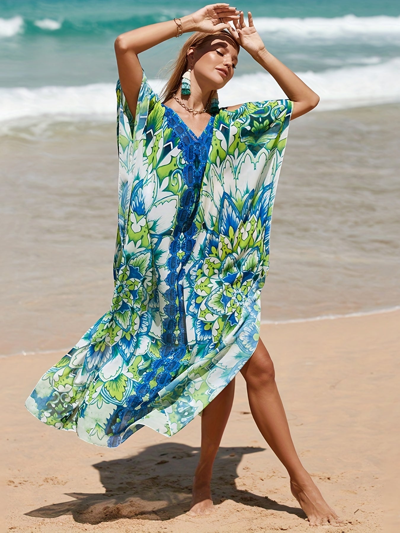 Grünes Kleid - Sophia