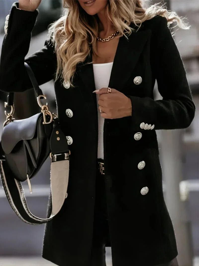 Clara |schlanker wollmantel