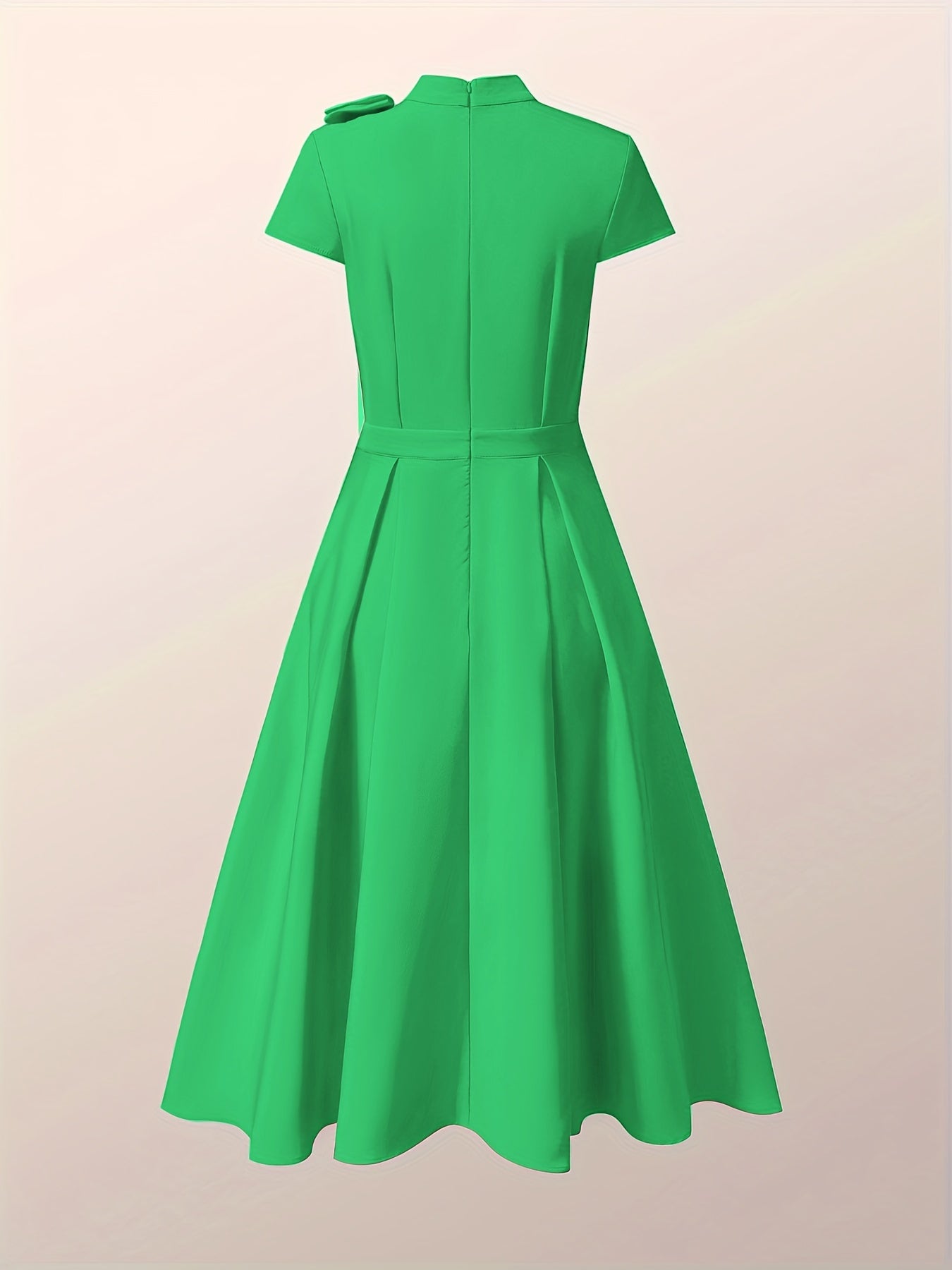 Sonnen-gelbes midikleid - isabella