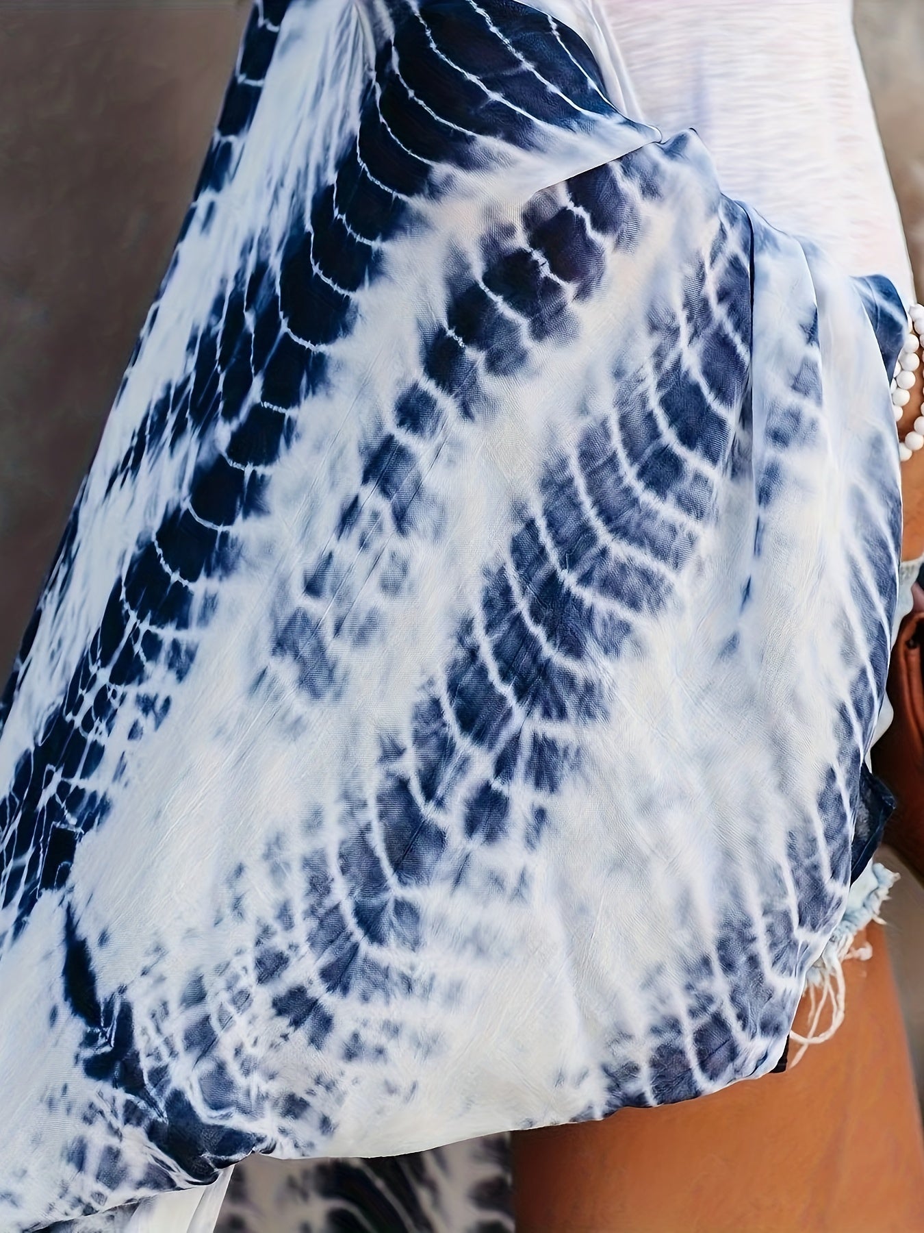 Blau-Weißes Kimono - Stella