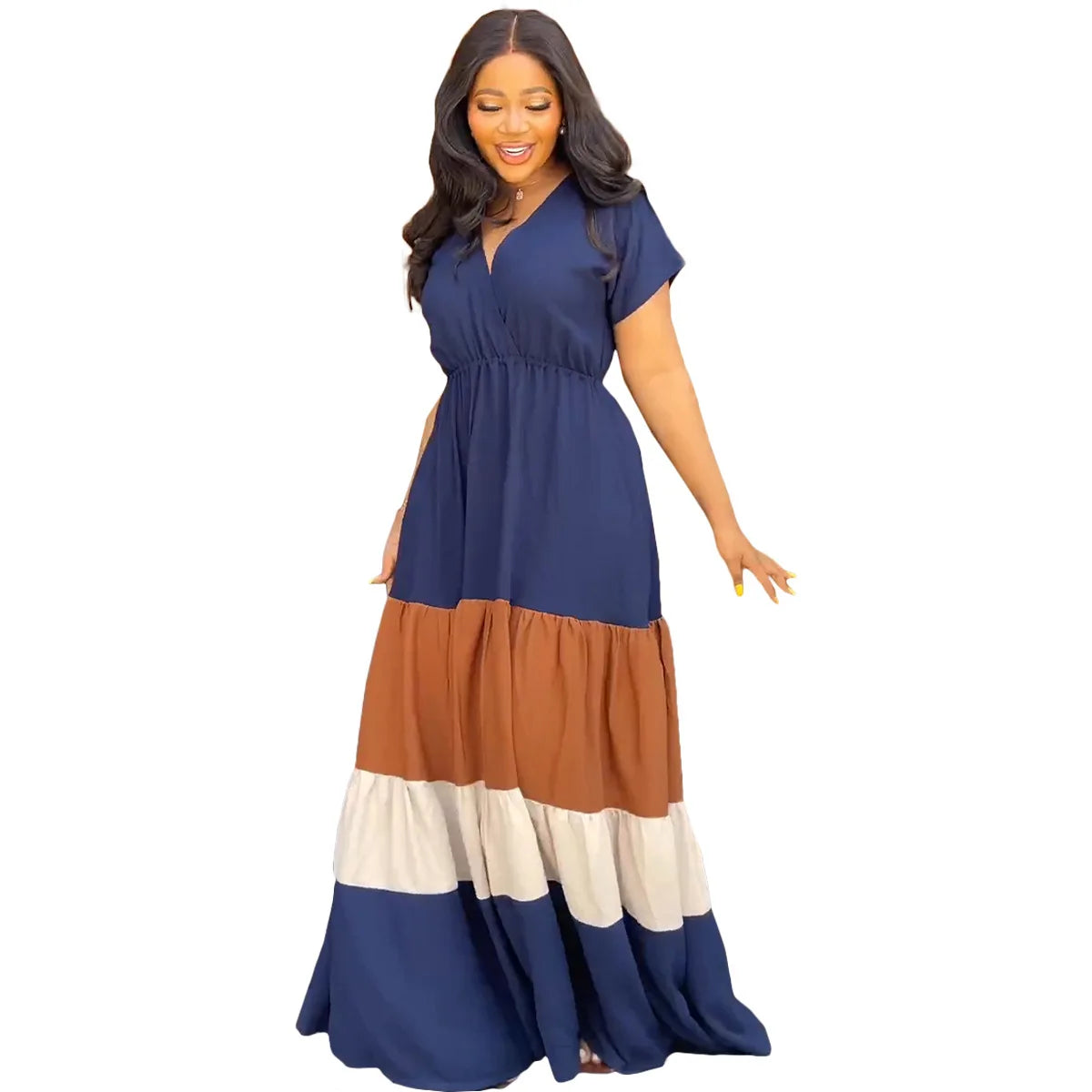 Buntes Maxikleid - Julia