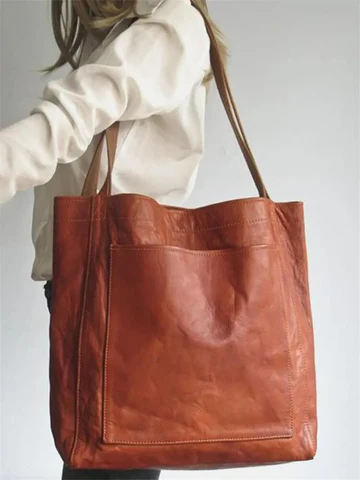 Braune Damen-Handtasche - Marlene