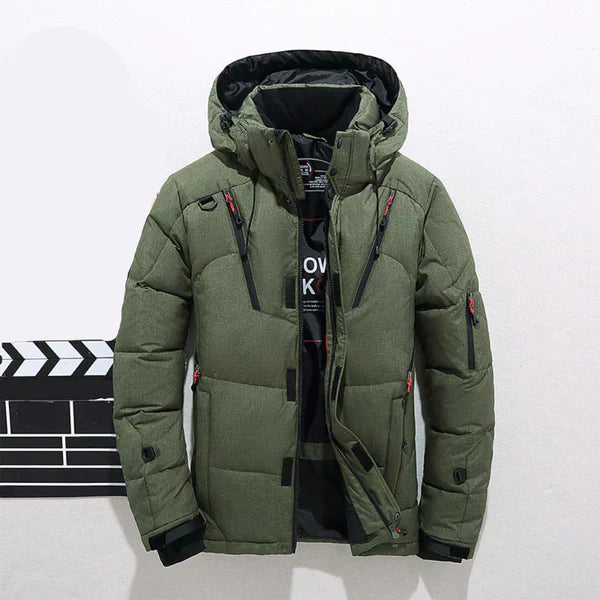 Wasserdichter herren-winterparka – herren