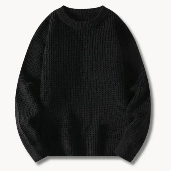 Lässiger herren-winterstrickpullover – herren