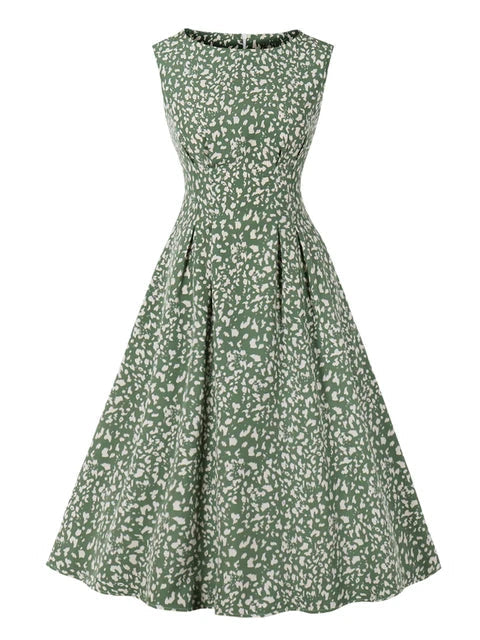 Katharina - Schwarz-Weißes Retrokleid