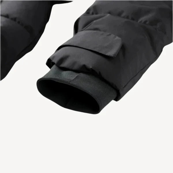 Damen-winter-daunenjacke mit gürtel – damen