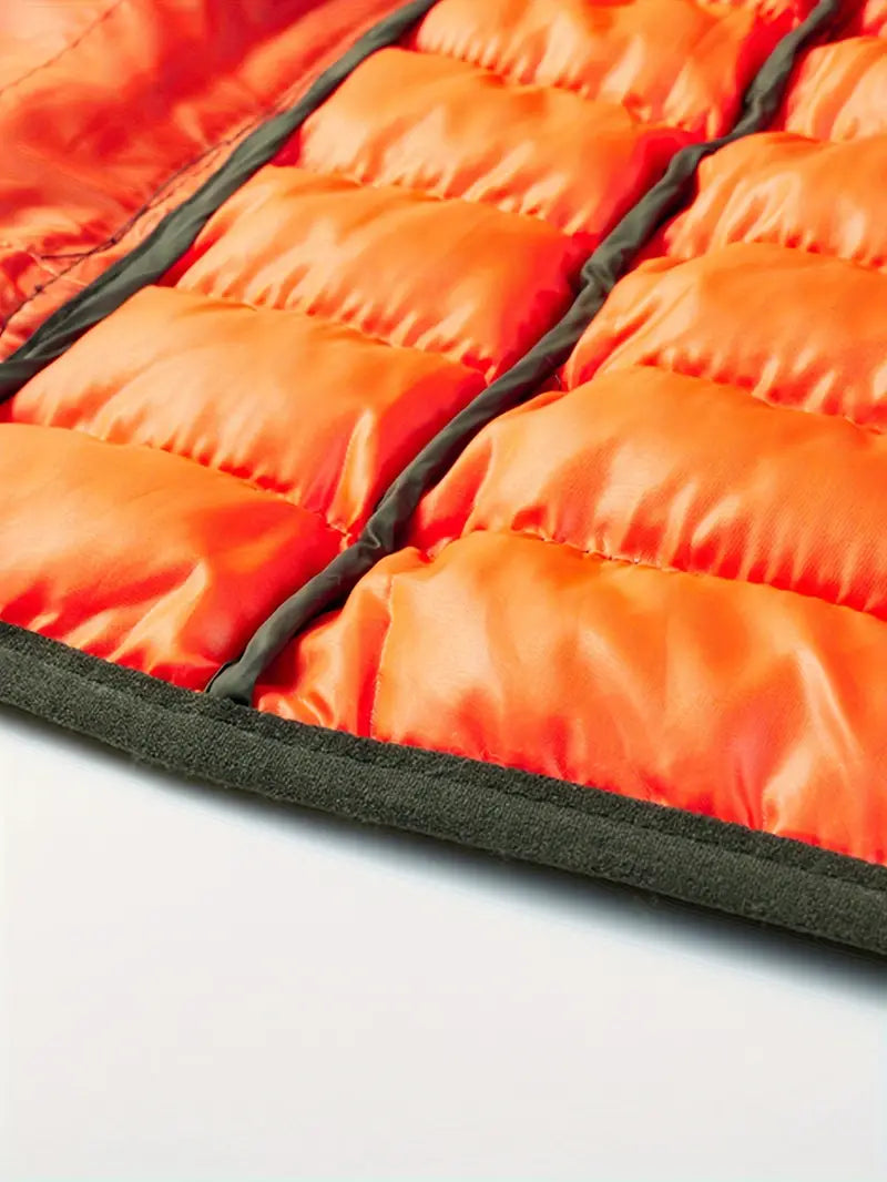 Leichte weste mit stehkragen – herren