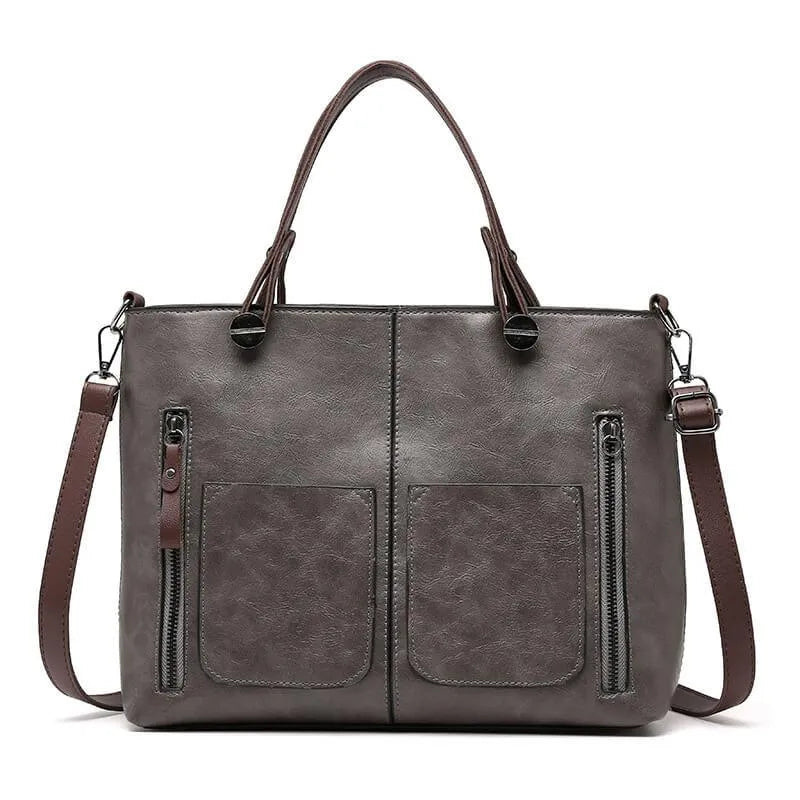 Clara - Cognac Leder-Handtasche