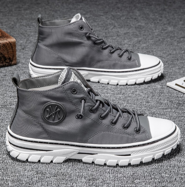 Max - Beige Hochgeschnittene Sneaker