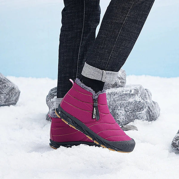 Frostpeak – wasserdichte winterstiefel mit warmem futter