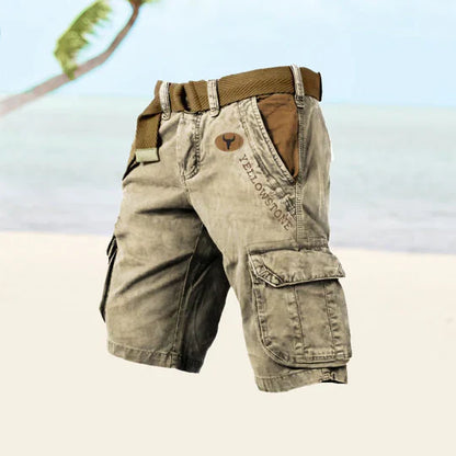 Cargoshort - cargo-shorts mit mehreren taschen