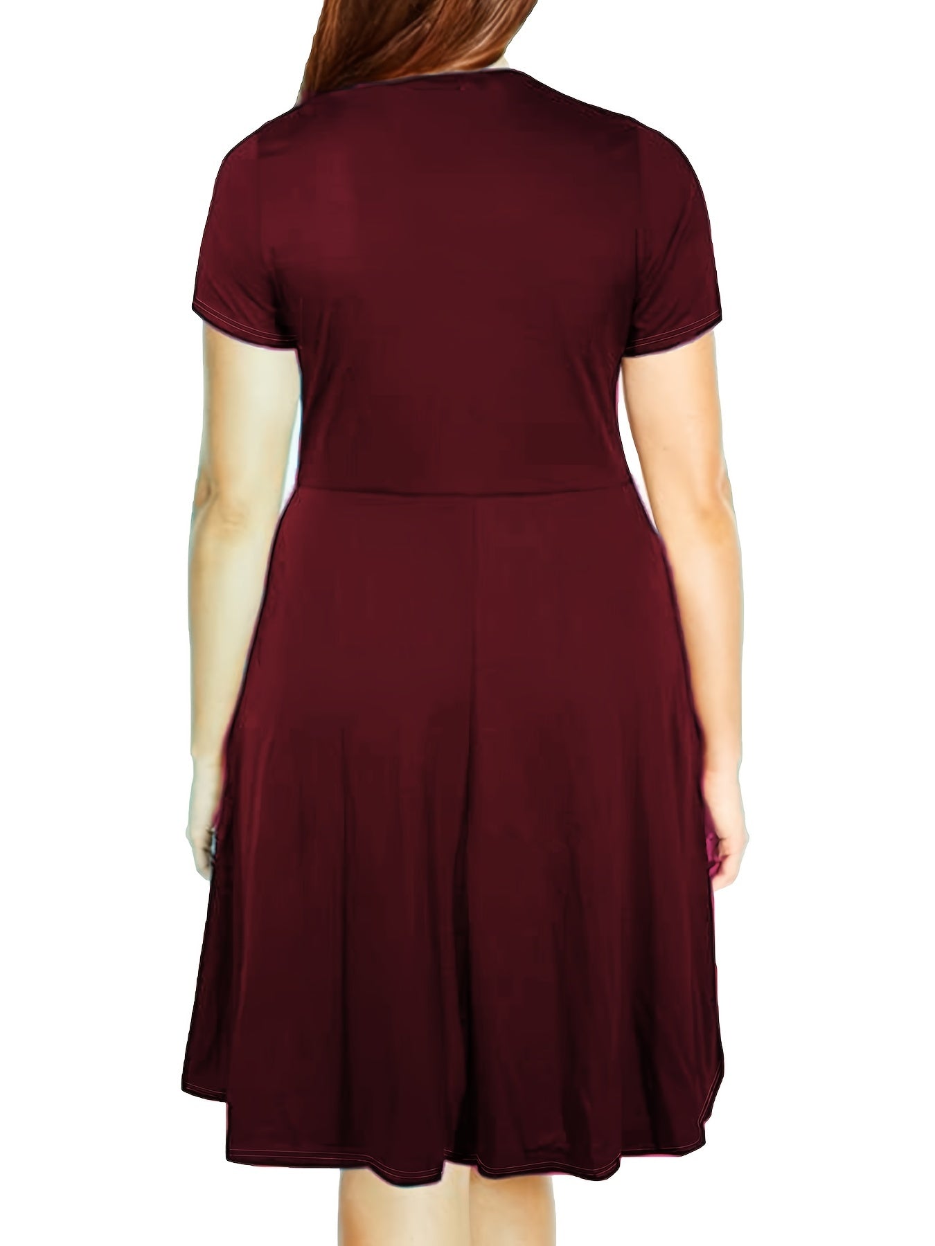 Schwarzes A-Linien Kleid - Clara