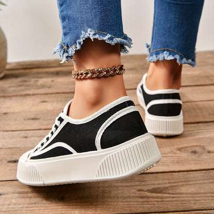 Schwarze City-Sneaker - Marie