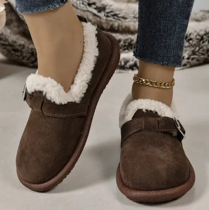CozyChic Elegance Slip-Ons