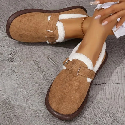 CozyChic Elegance Slip-Ons