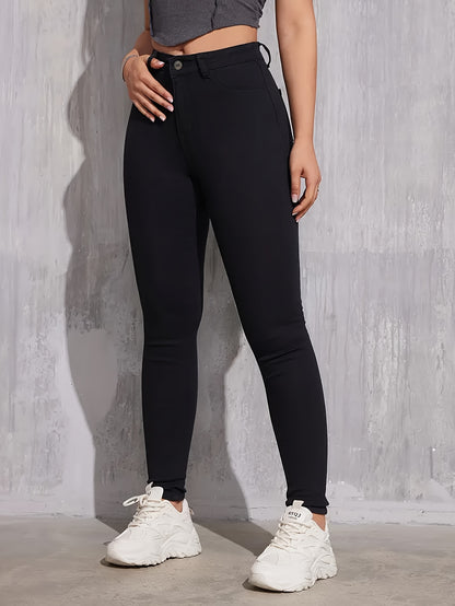 Schwarze Skinny-Jeans - Nina