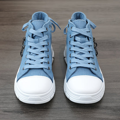 Denim-Blau Trend-Sneaker - Emma