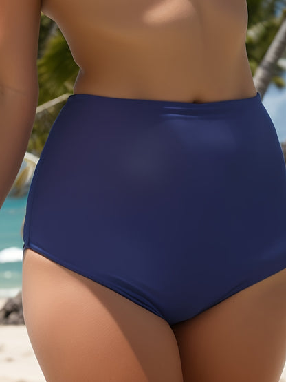 Schwarze High-Waist Bikinihose - Lisa