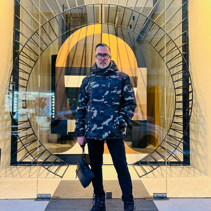 Arctic shield outdoorjacke orange grau - max