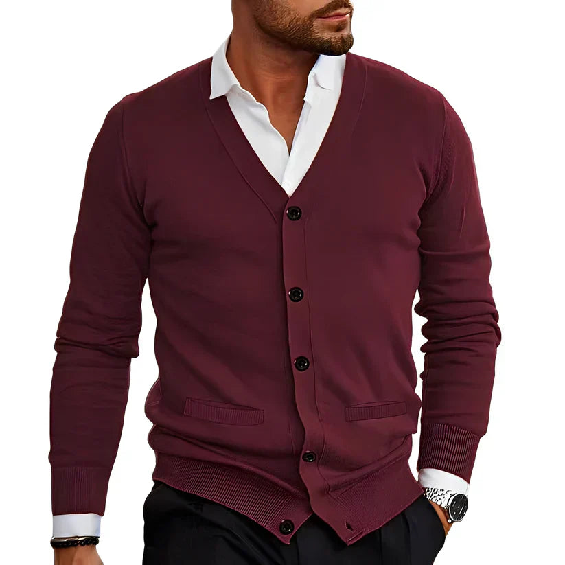 Bradley casual-cardigan für herren