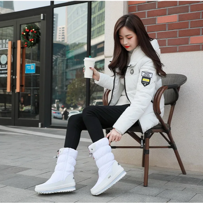 Wasserdichte orthopädische winterstiefel für damen