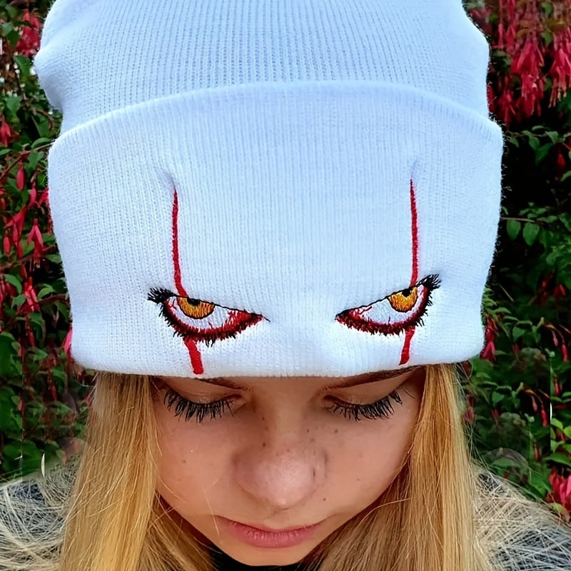Unisex Modische Gruselige Clown-Augen Mütze