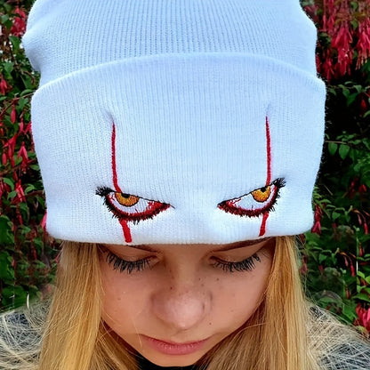 Unisex Modische Gruselige Clown-Augen Mütze