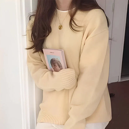 Roxanna schlichter oversize-pullover – damen