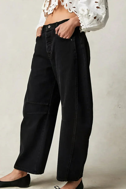 Jocelyn freizeitjeans mit weitem schnitt – damen