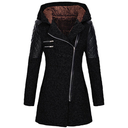 Schwarze Winterjacke – Emma