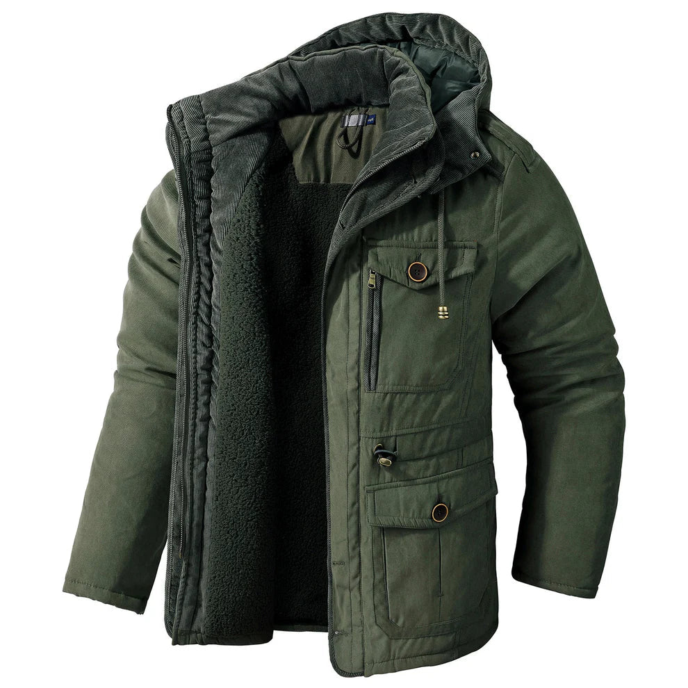 Moderne thermojacke von Kash mit fleecefutter – herren