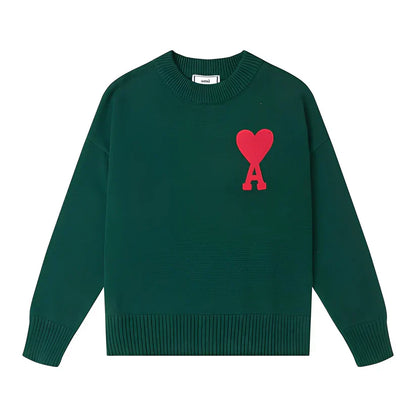 Darden schlichter bestickter pullover – herren