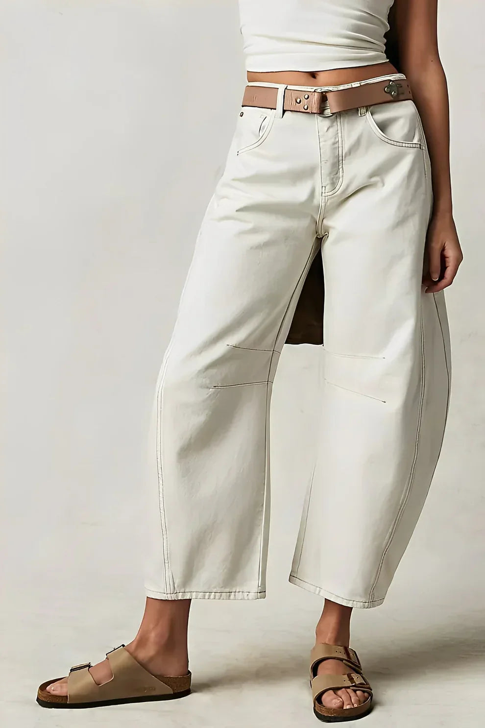 Jocelyn freizeitjeans mit weitem schnitt – damen