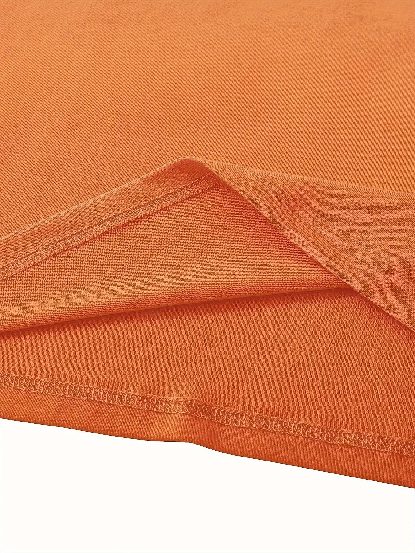 Kürbisgesicht T-Shirt, Casual Kurzarm Oberteil mit Rundhals