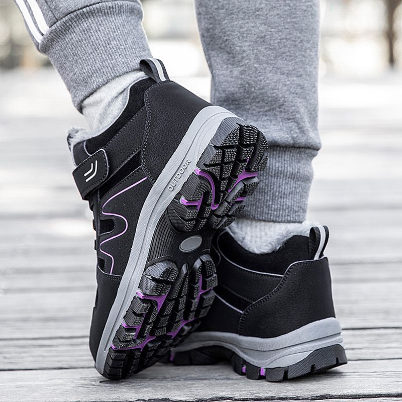 Damen Wasserdichte Orthopädische Schneeschuhe mit Warmem Futter