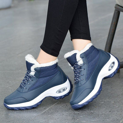 Damen Wasserdichte Schneestiefel mit Warmfutter