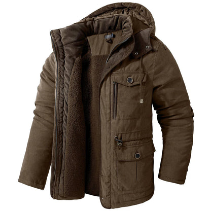 Moderne thermojacke von Kash mit fleecefutter – herren