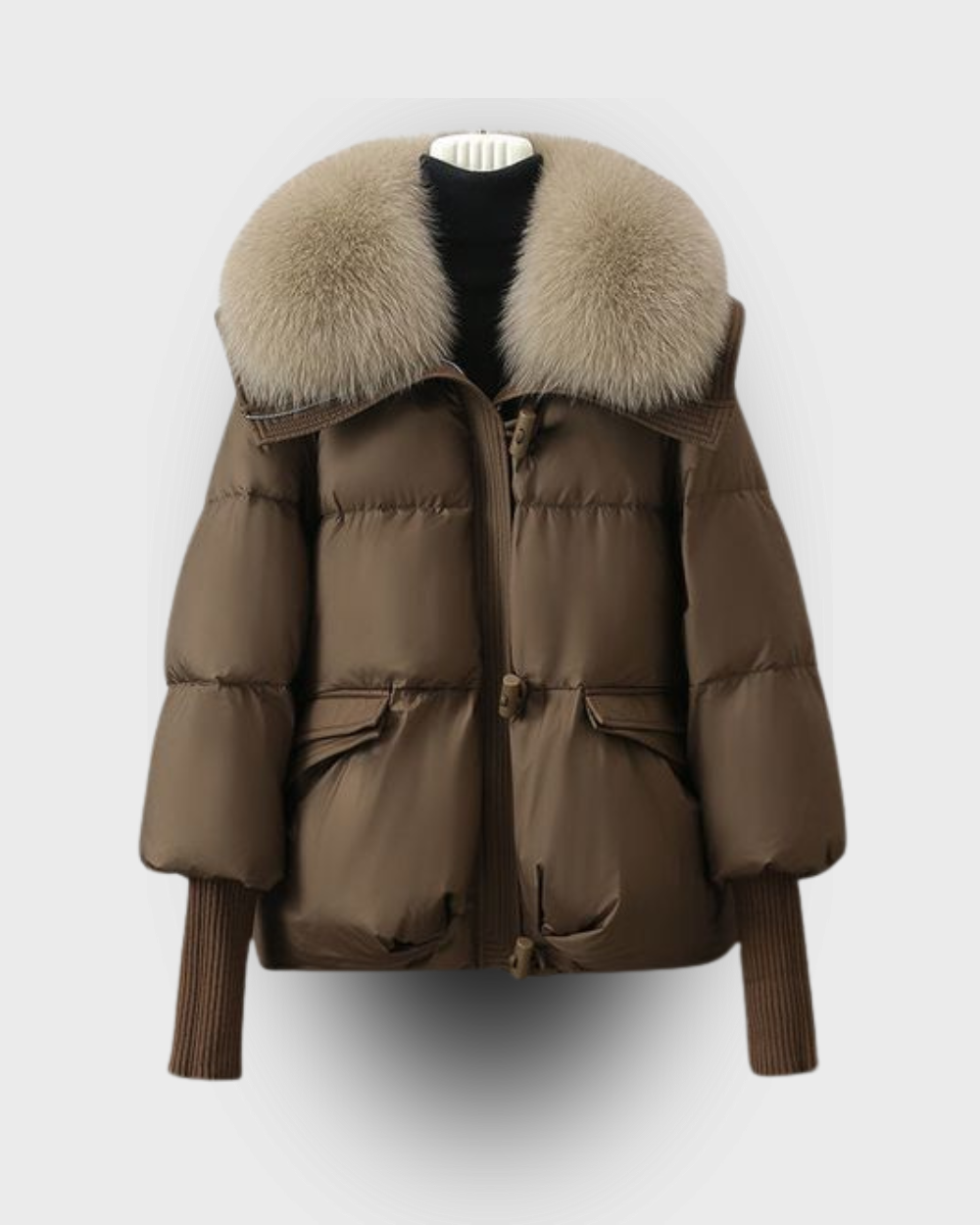 Pufferjacke Schwarz - Astra