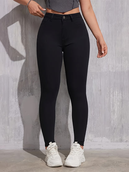 Schwarze Skinny-Jeans - Nina