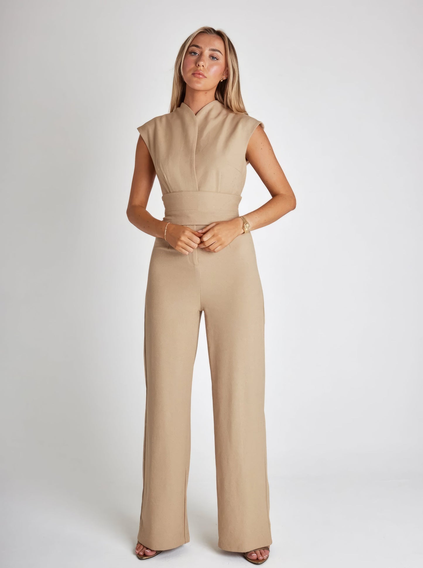 Ava - Eleganter Schwarzer Jumpsuit