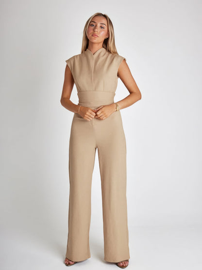 Ava - Eleganter Schwarzer Jumpsuit