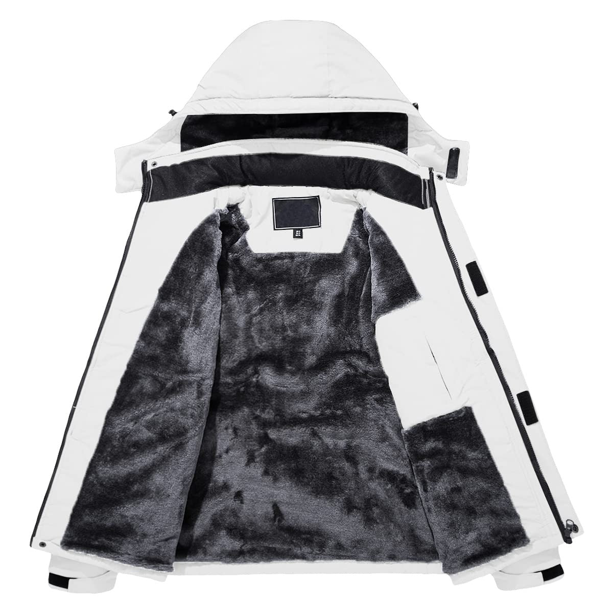 Arctic shield outdoorjacke orange grau - max