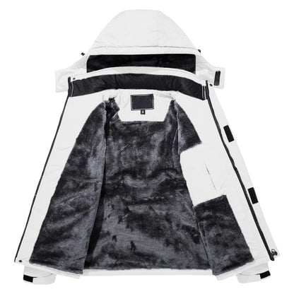 Arctic shield outdoorjacke orange grau - max