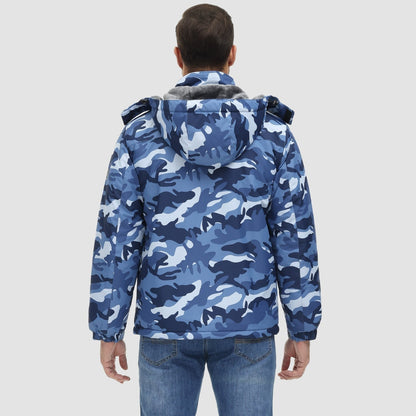 Arctic shield outdoorjacke orange grau - max