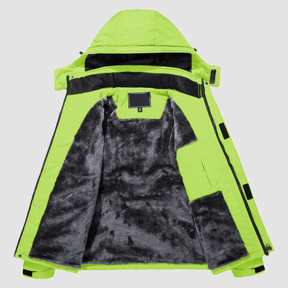 Arctic shield outdoorjacke orange grau - max