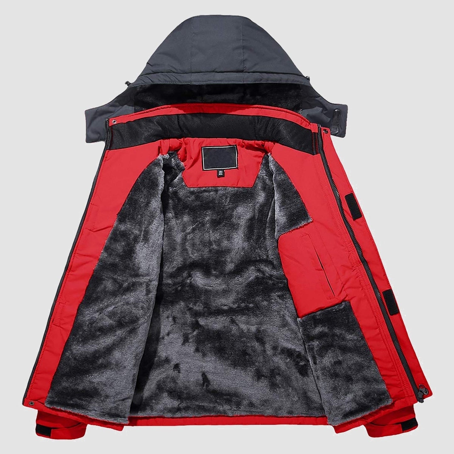 Arctic shield outdoorjacke orange grau - max