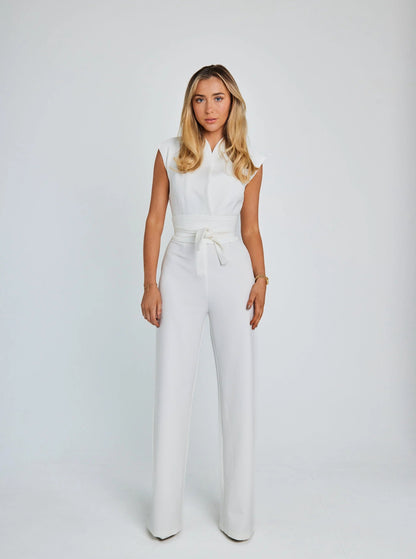 Ava - Eleganter Schwarzer Jumpsuit