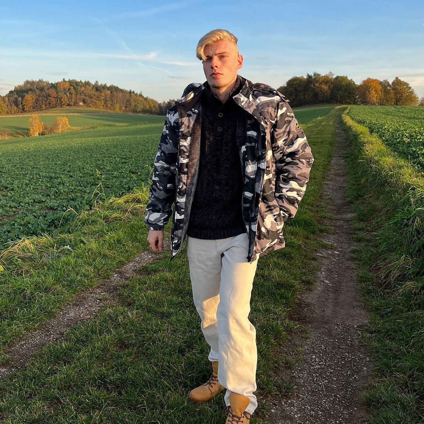 Arctic shield outdoorjacke orange grau - max