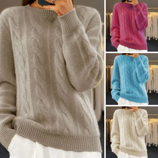 Gemütlicher Pullover Beige - Lina